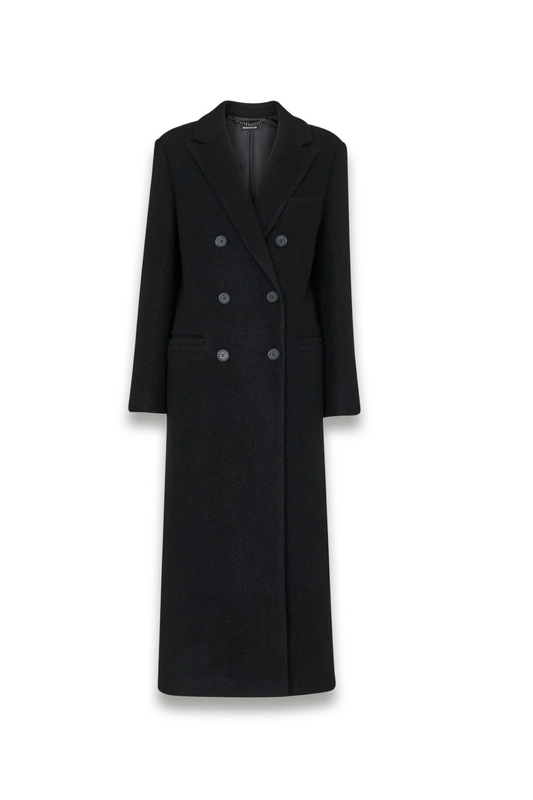 Black Lori Longline Coat