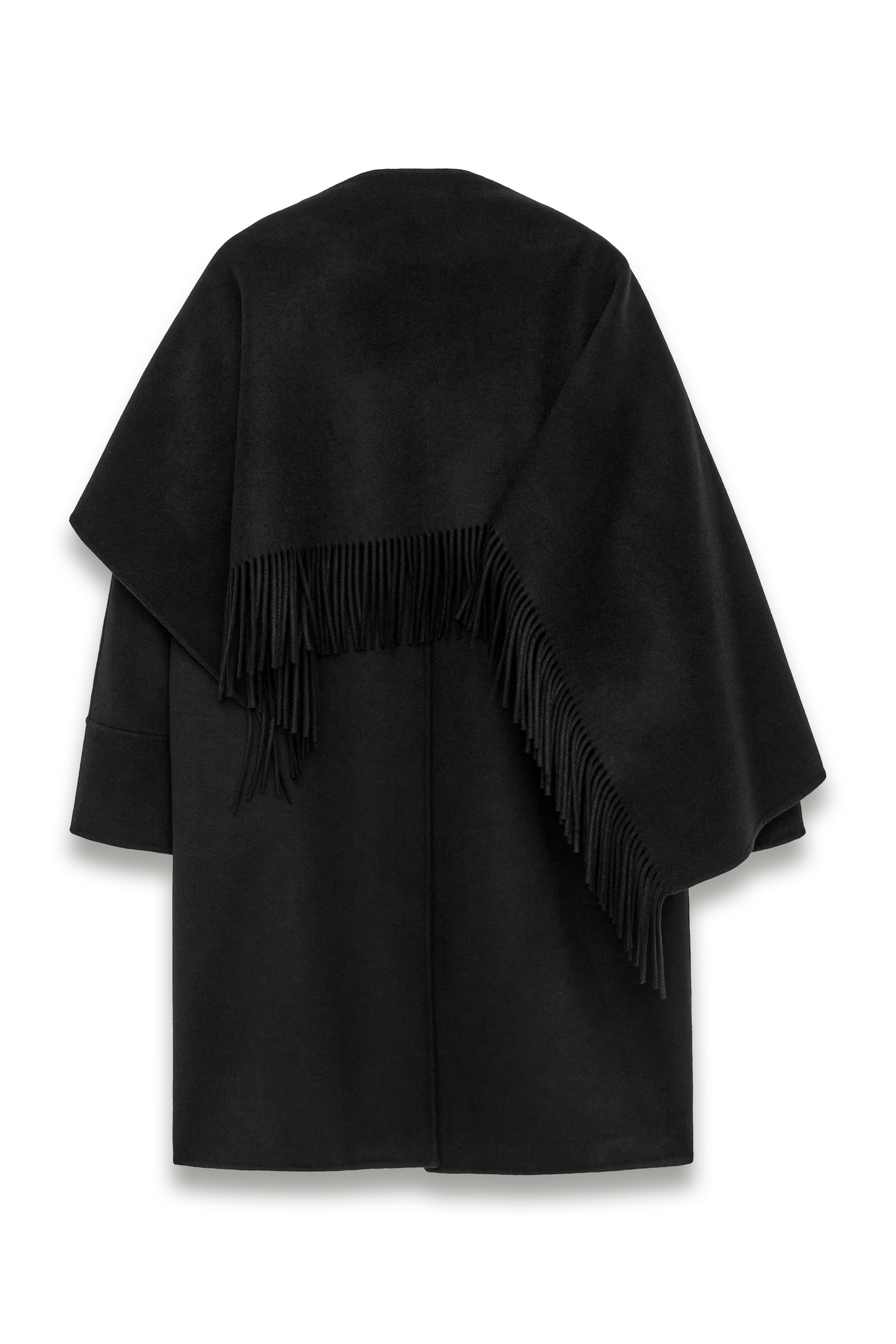 Doublé Wool-blend Cape Coat