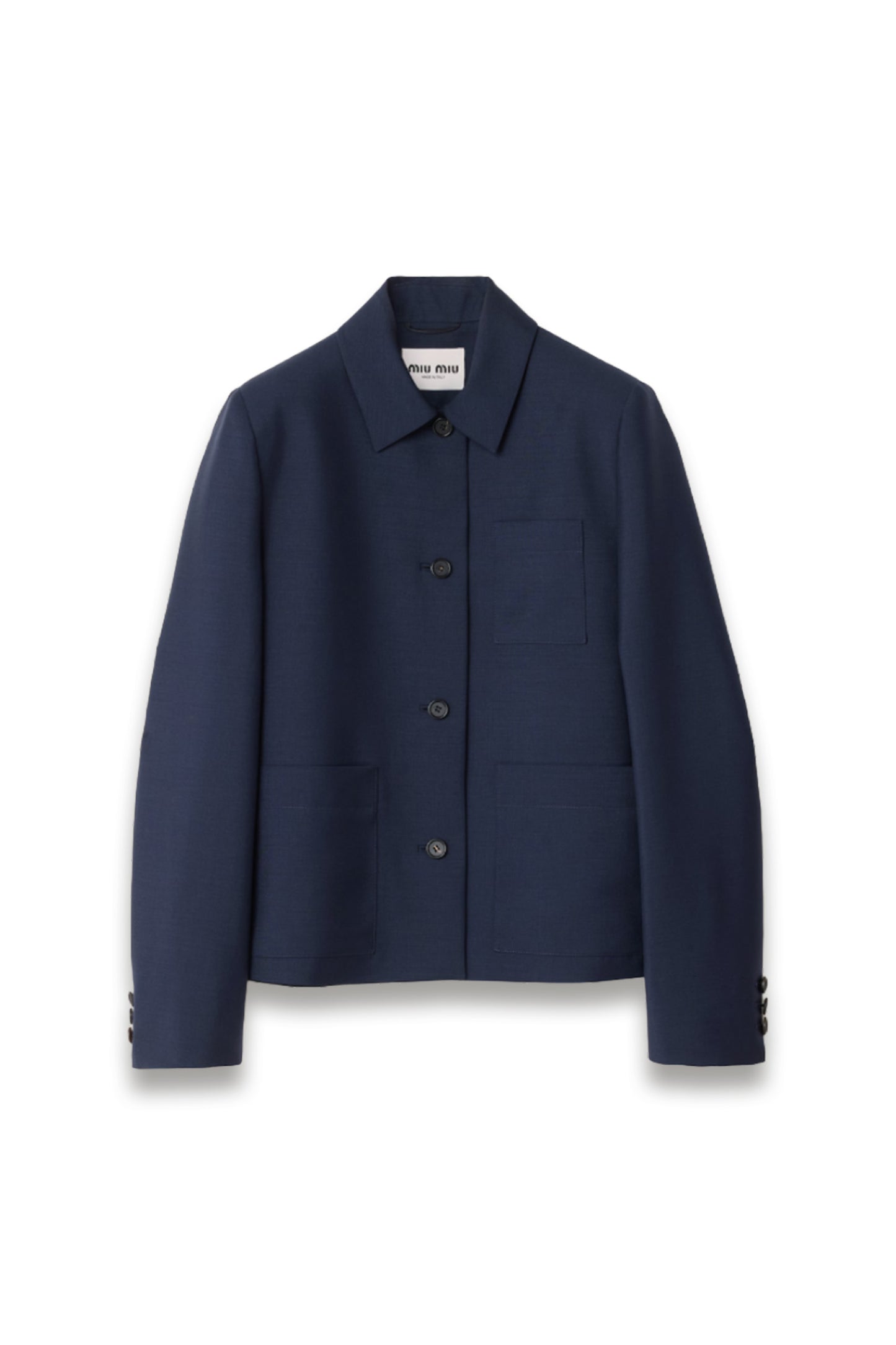 Single-breasted Kid Mohair Jacket