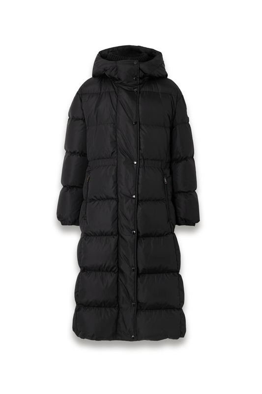 Chamer Hooded Quilted Shell Down Coat