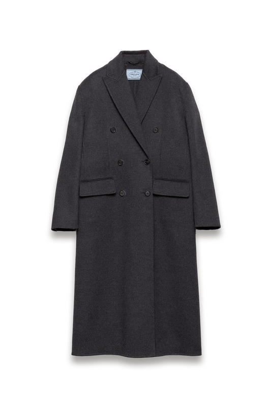 Double-breasted Double Cashwool Coat
