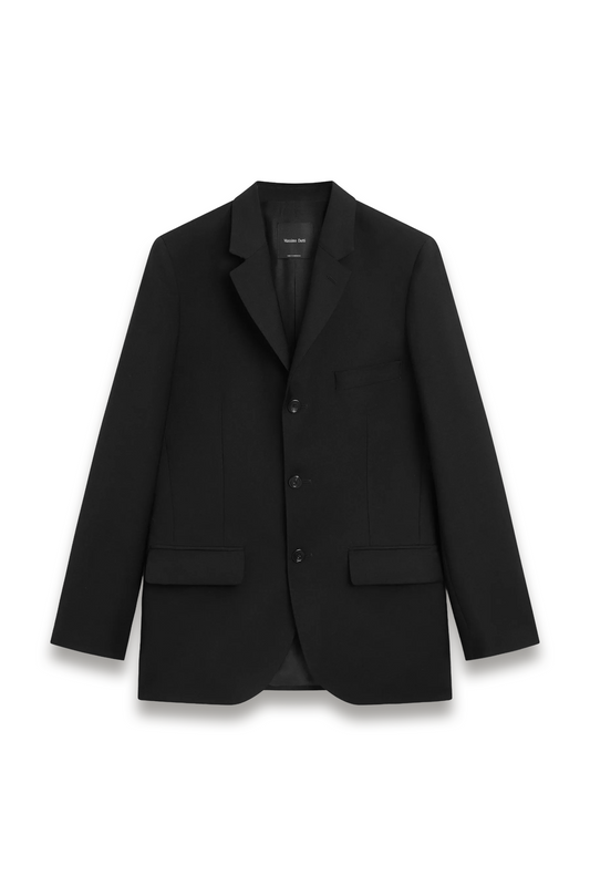 Three-button Wool Blazer