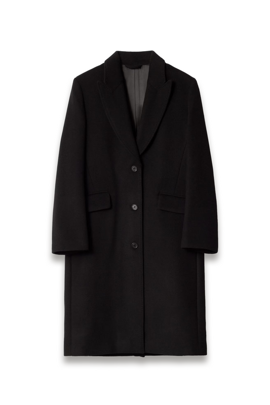 Tailored Single-breasted Coat