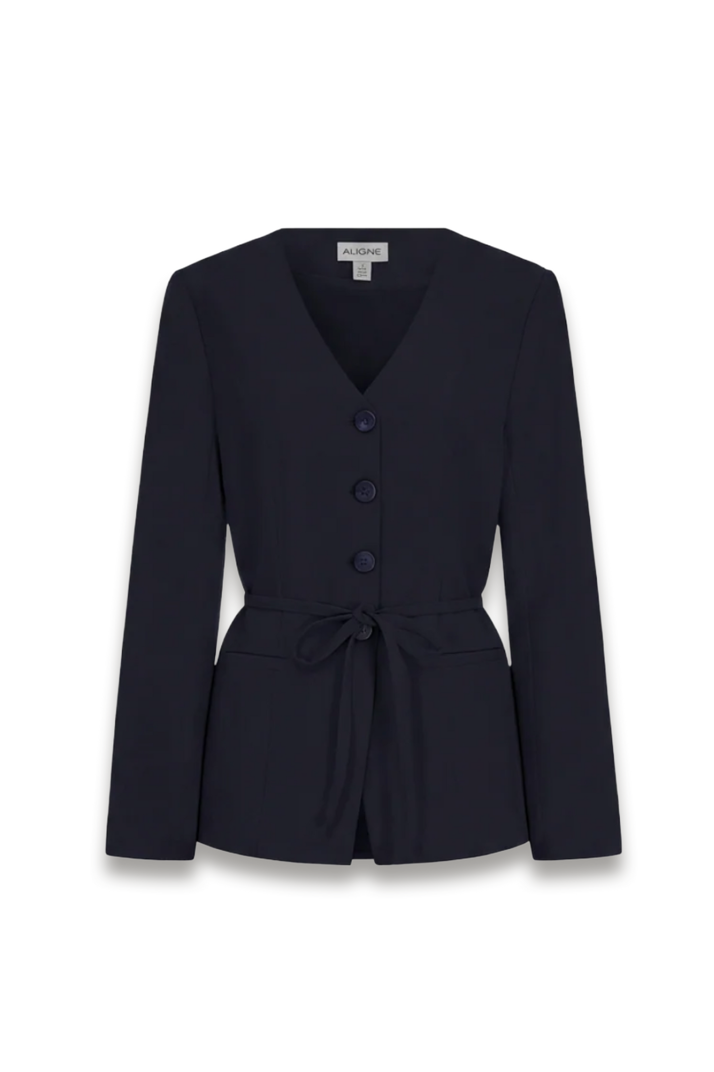Parker V Neck Tie Blazer