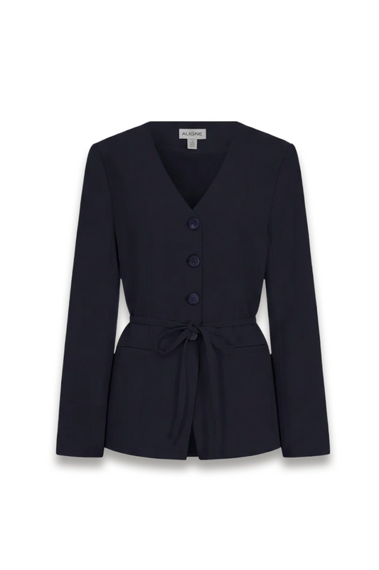 Parker V Neck Tie Blazer