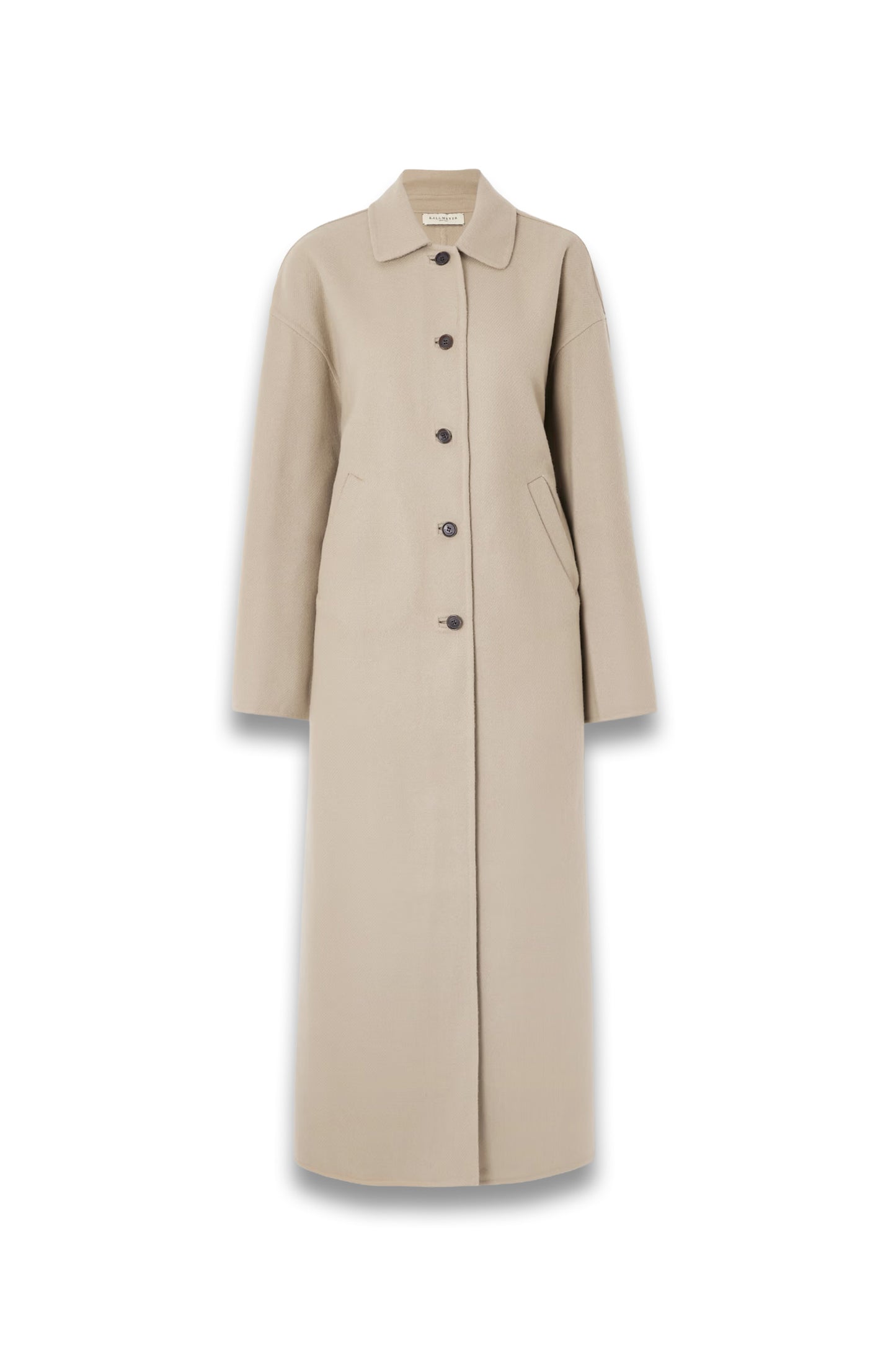 Constance Herringbone Wool-blend Coat