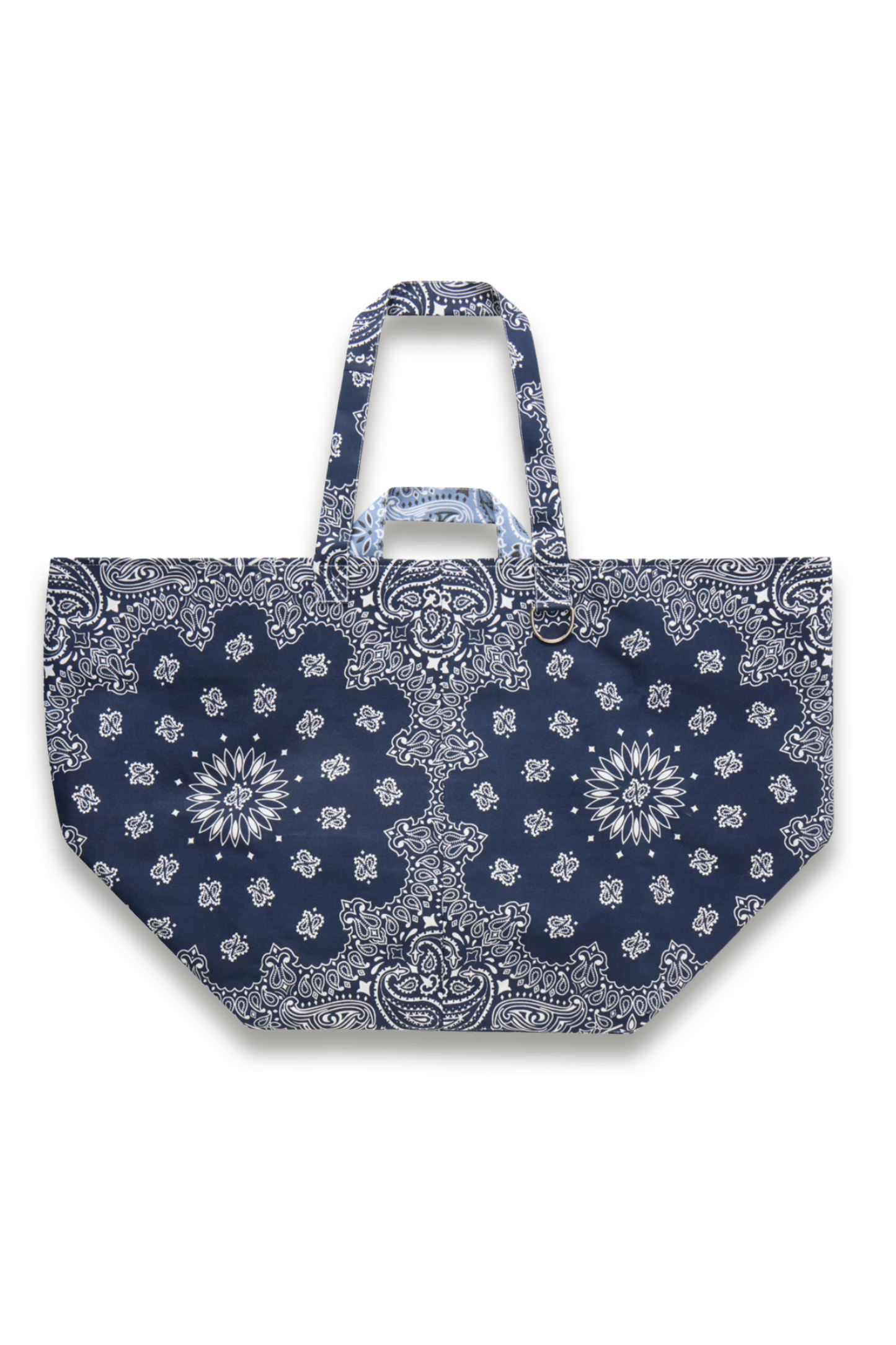 Maxi Basket Printed Cotton Tote