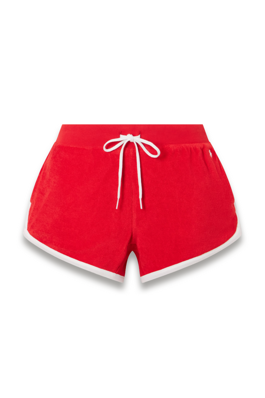 Cotton-Blend Terry Shorts