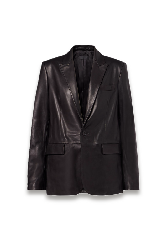 Belmonde Leather Blazer