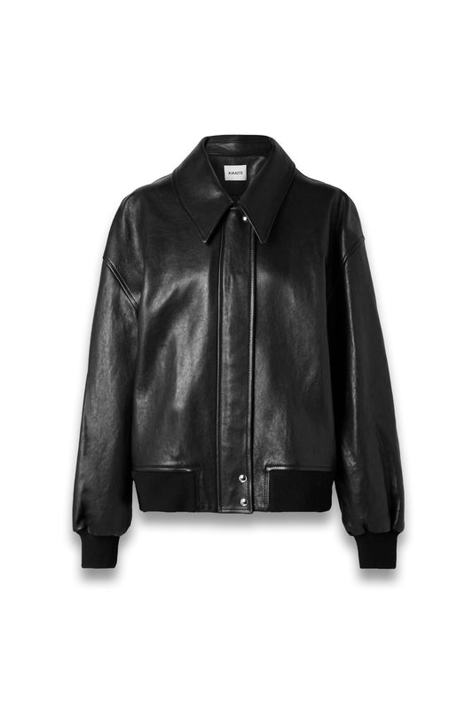 Shelman Leather Bomber Jacket