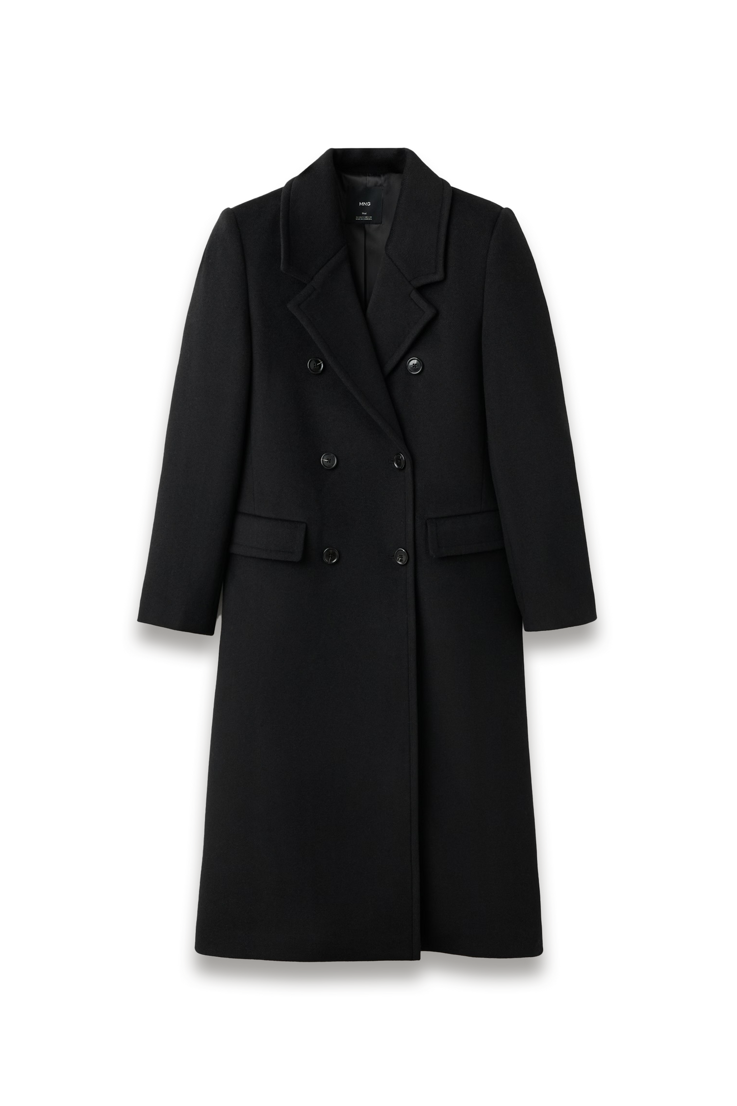 Double-breasted Wool Coat