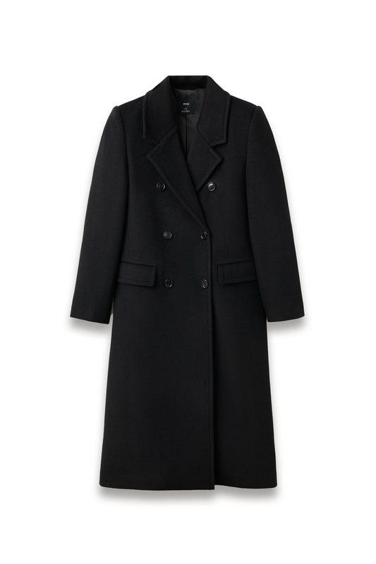 Double-breasted Wool Coat