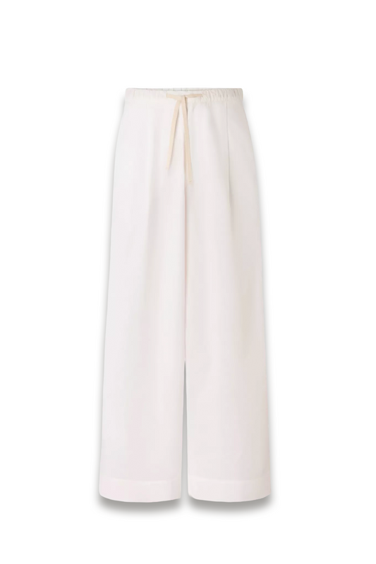 Hugues Straight-Leg Mid-Rise Cotton-Poplin Trousers