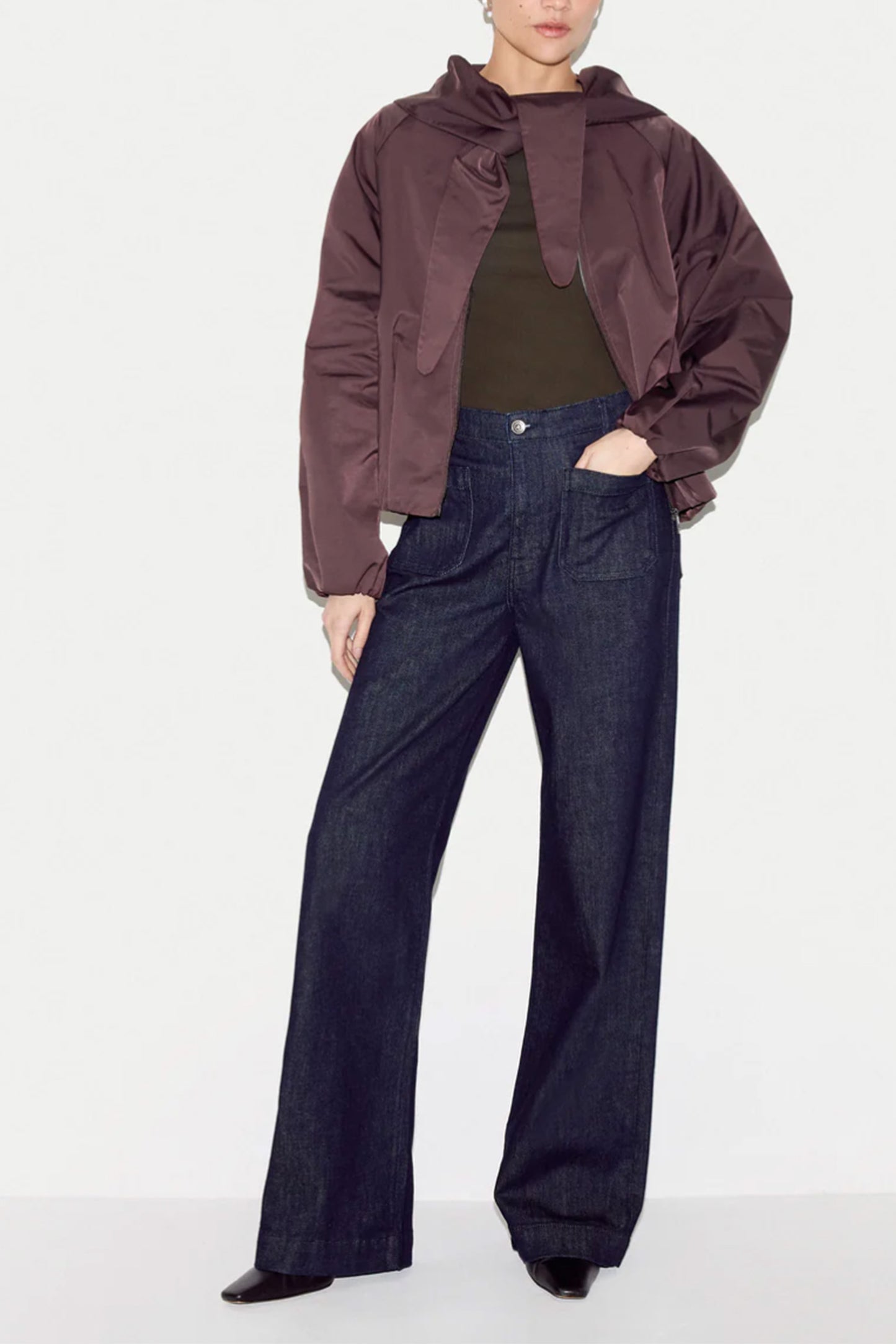 Hooded Bomber Jacket