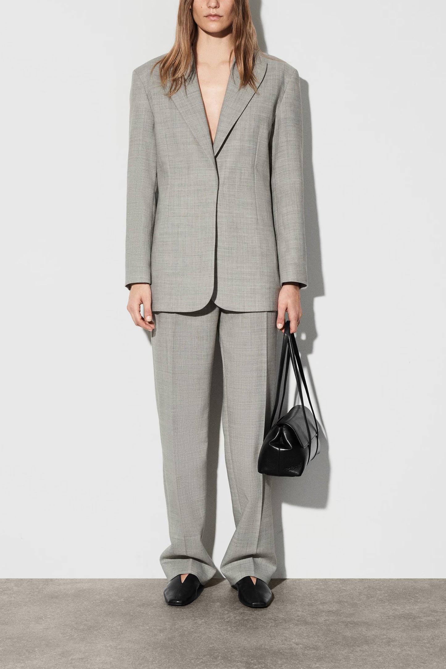 Structured Wool-blend Blazer