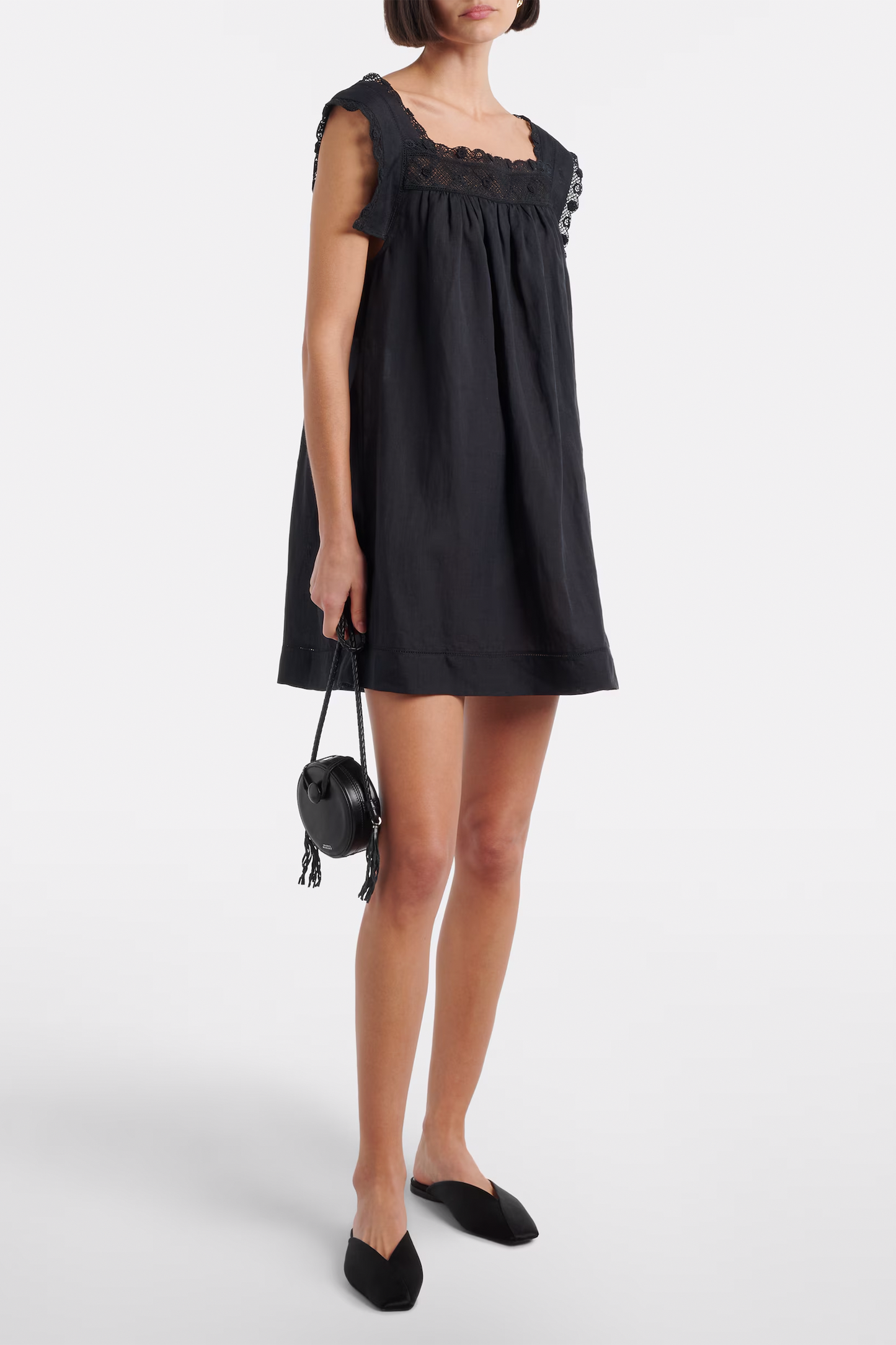 Alice linen mini dress