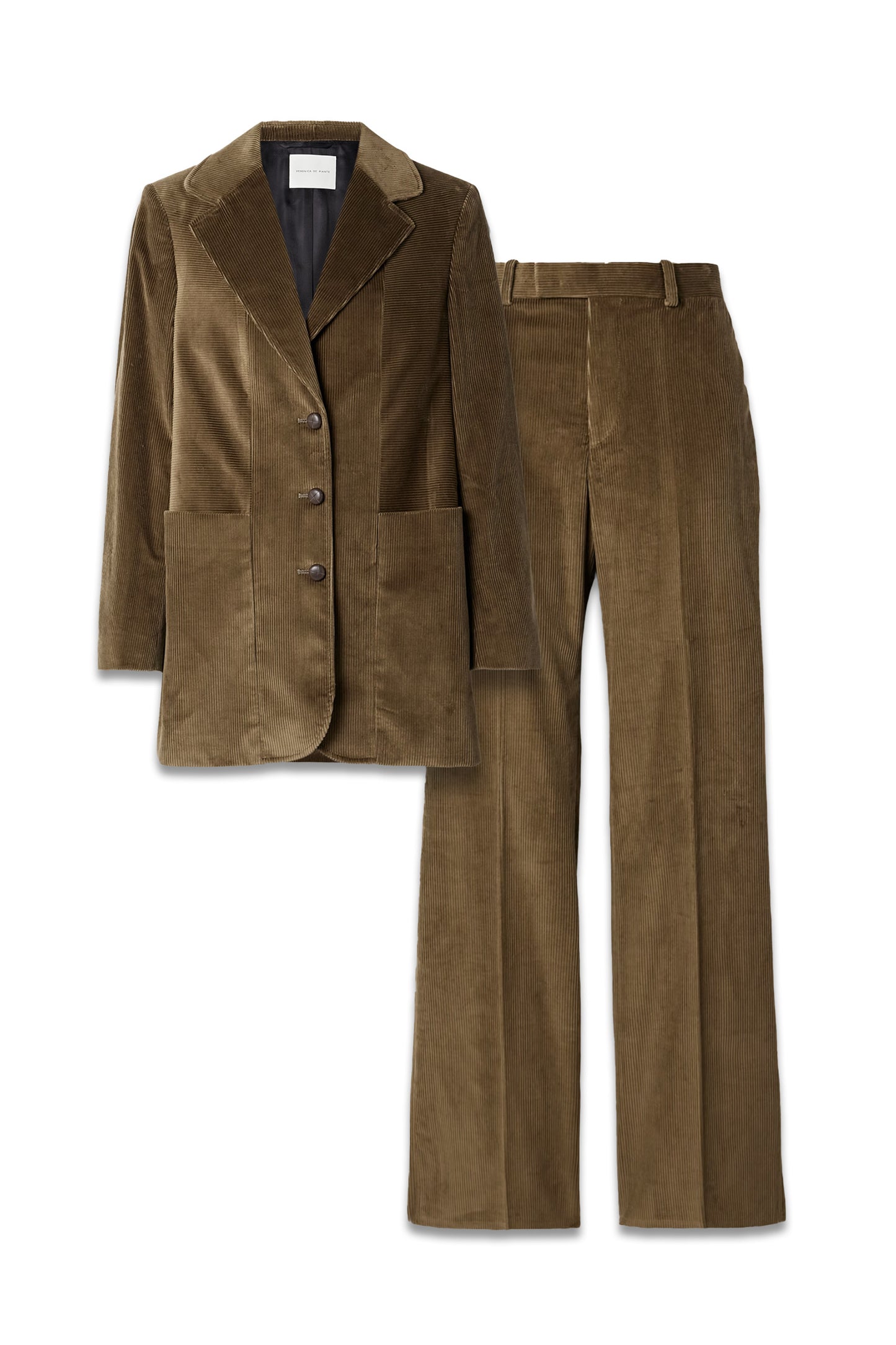 Harry Cotton-corduroy Blazer and Taylor Straight-leg Pants