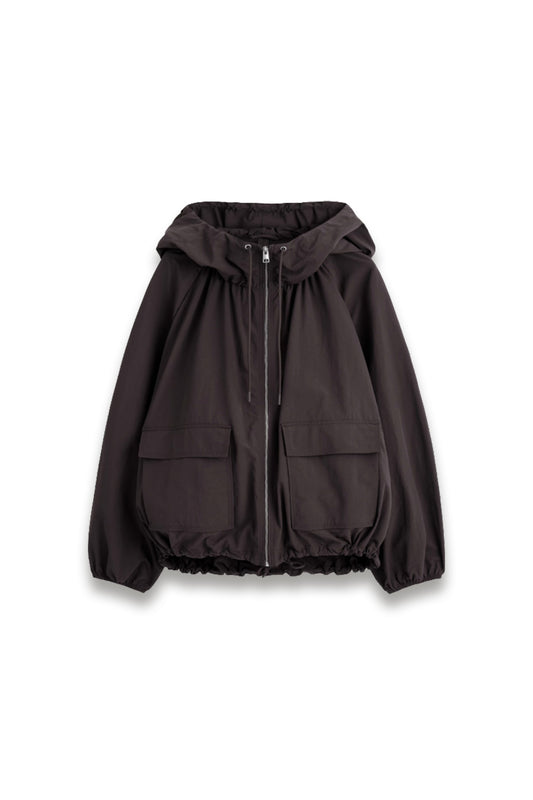 Technical Hooded Parka Jacket