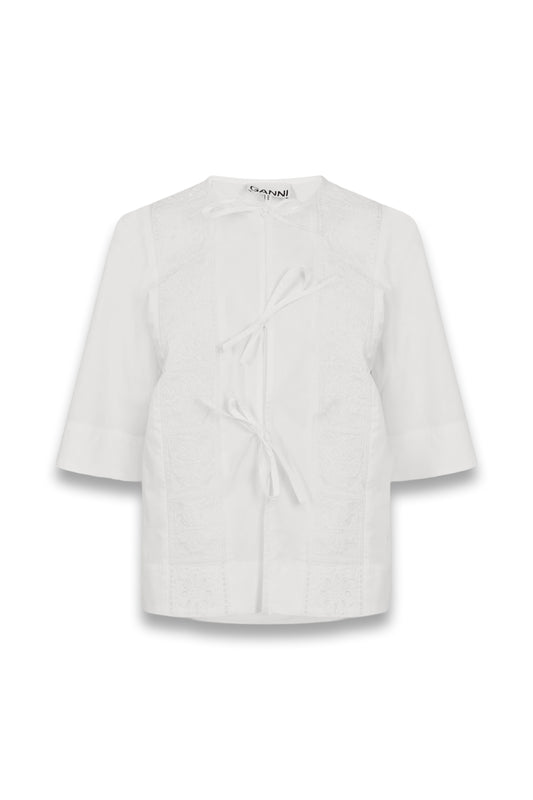 Women's Anglaise Short Sleeve Blouse
