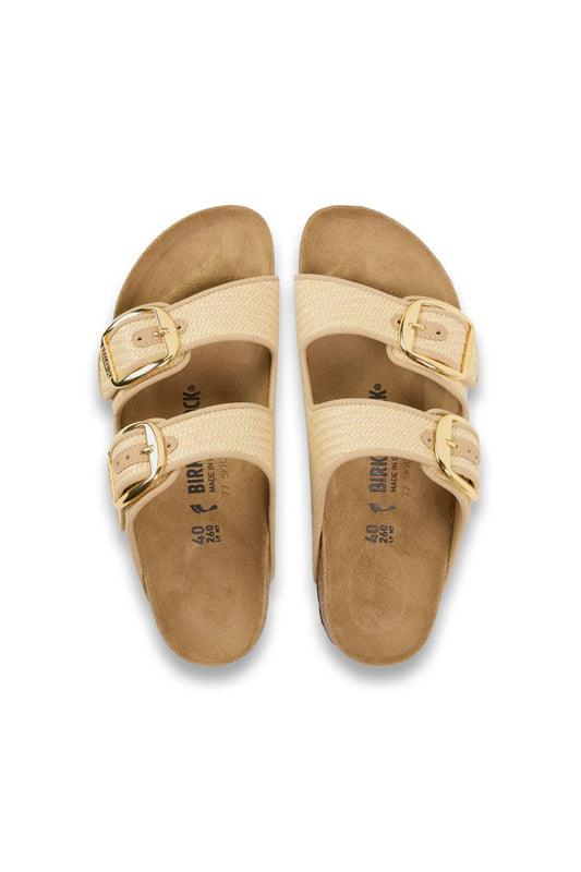 Women's Arizona Big Buckle Textile Flat Sandals