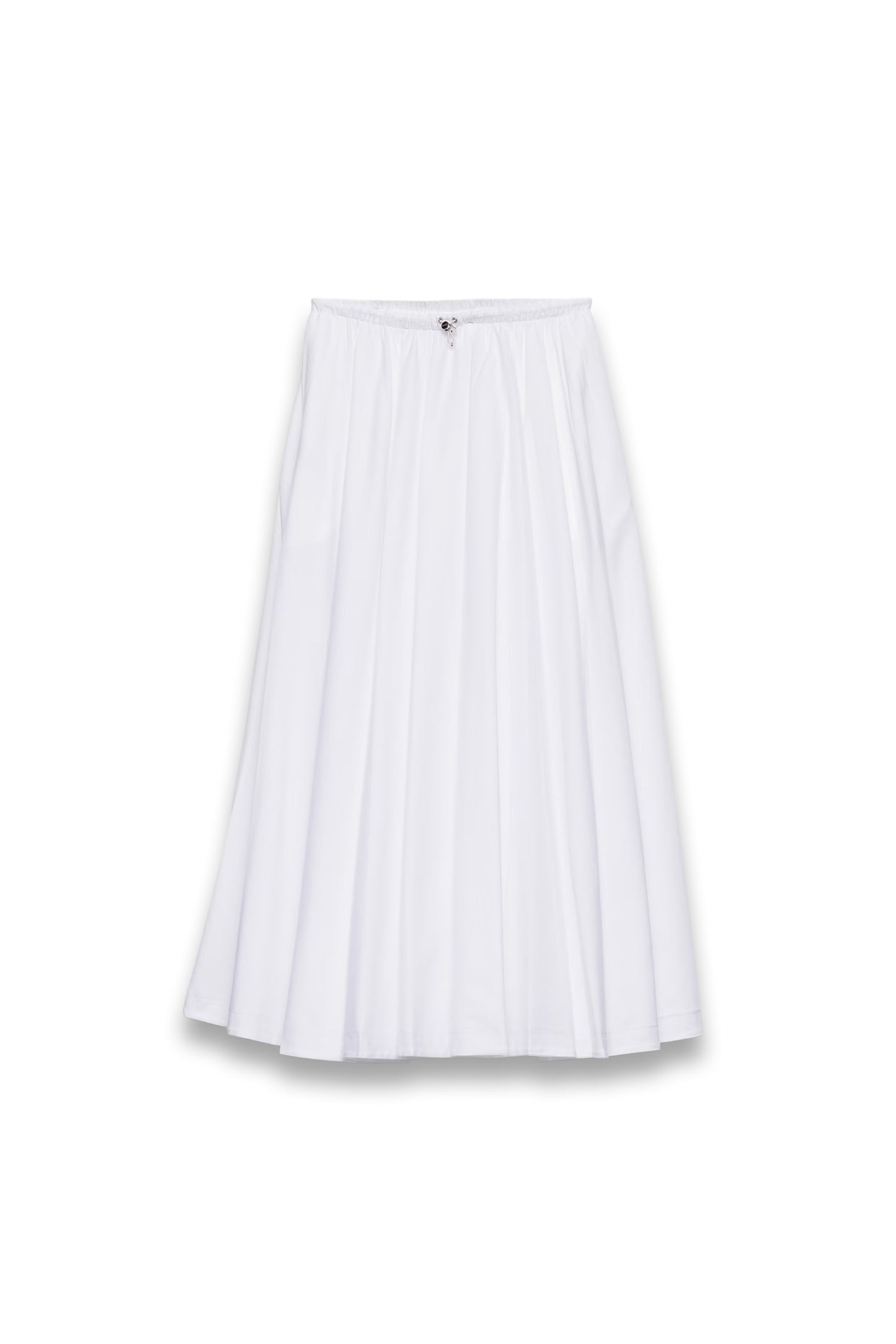 Reversible cotton jersey and Re-Nylon circle skirt