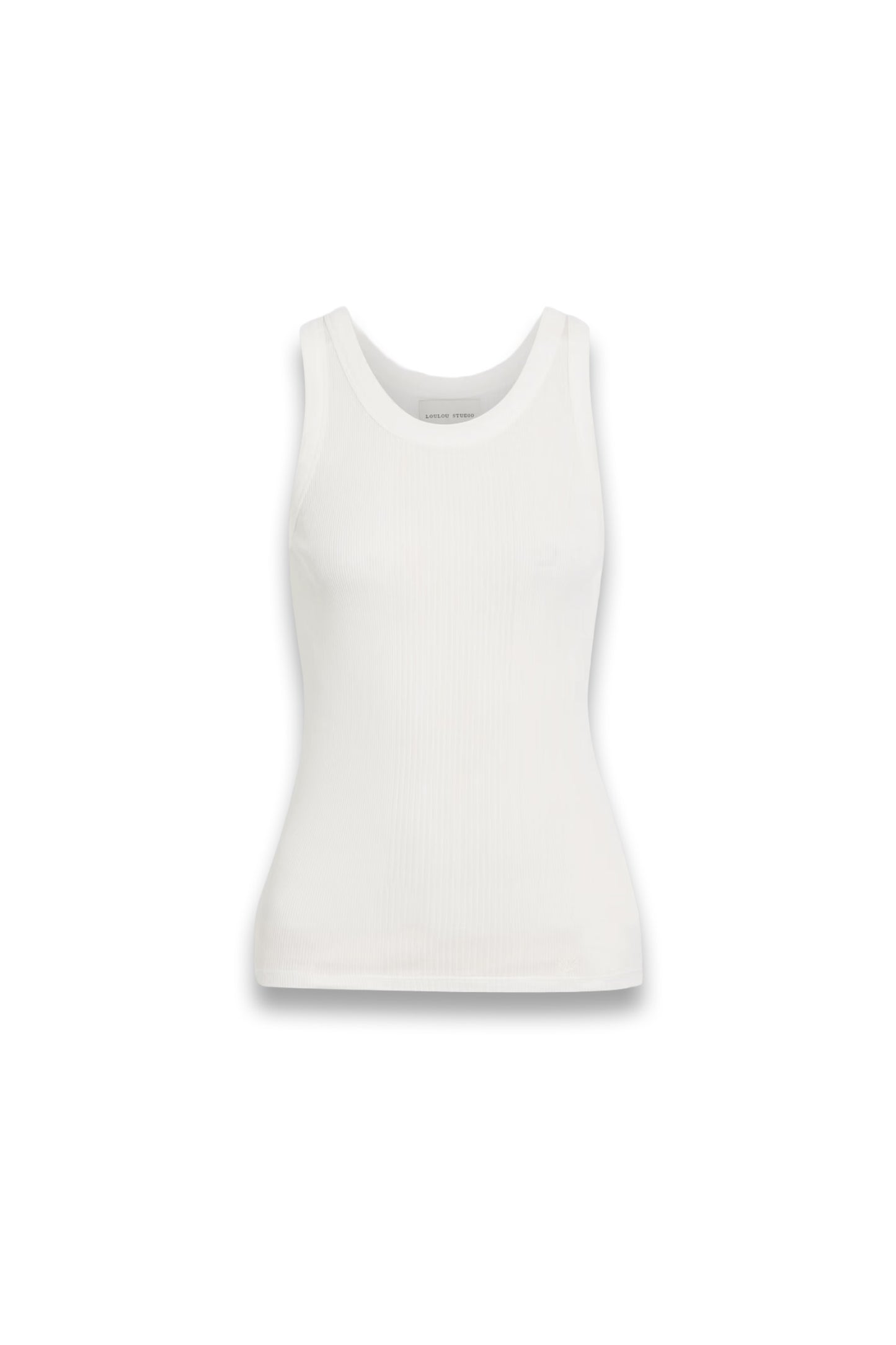 Limba ribbed cotton tank