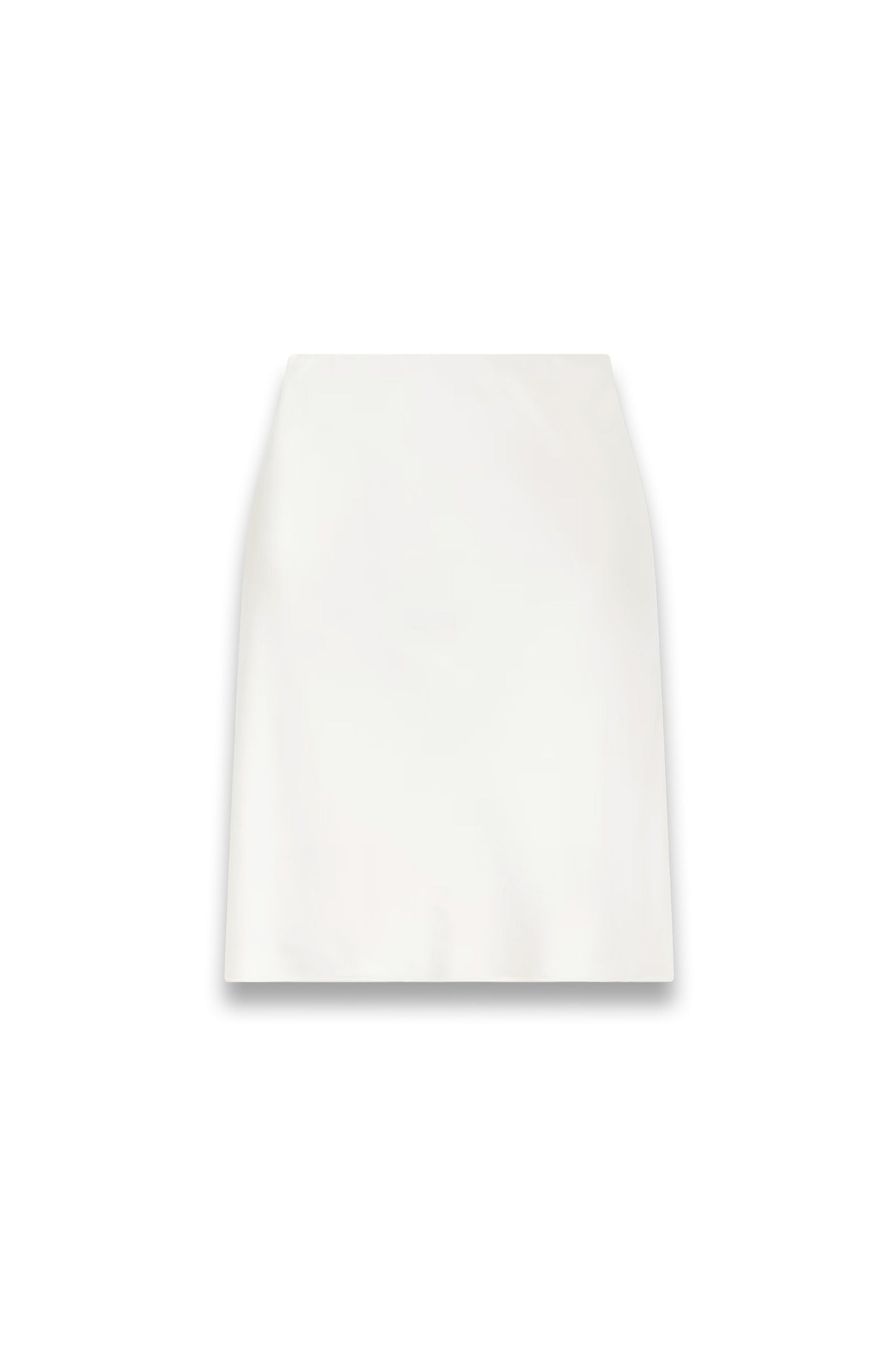 Barb satin midi skirt