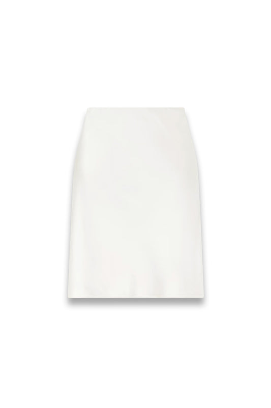Barb satin midi skirt
