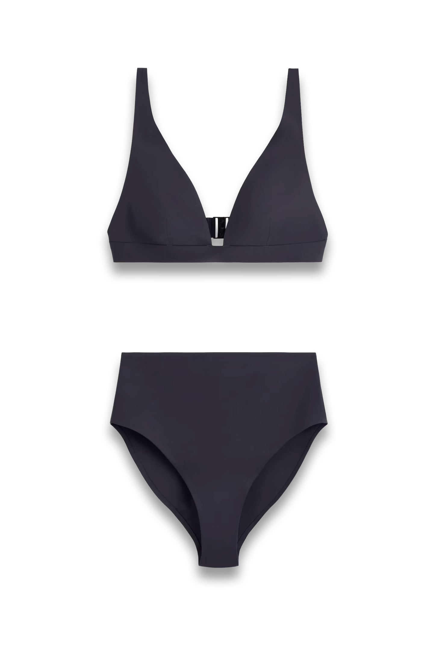 Bonded-Scuba High-Waisted Bikini