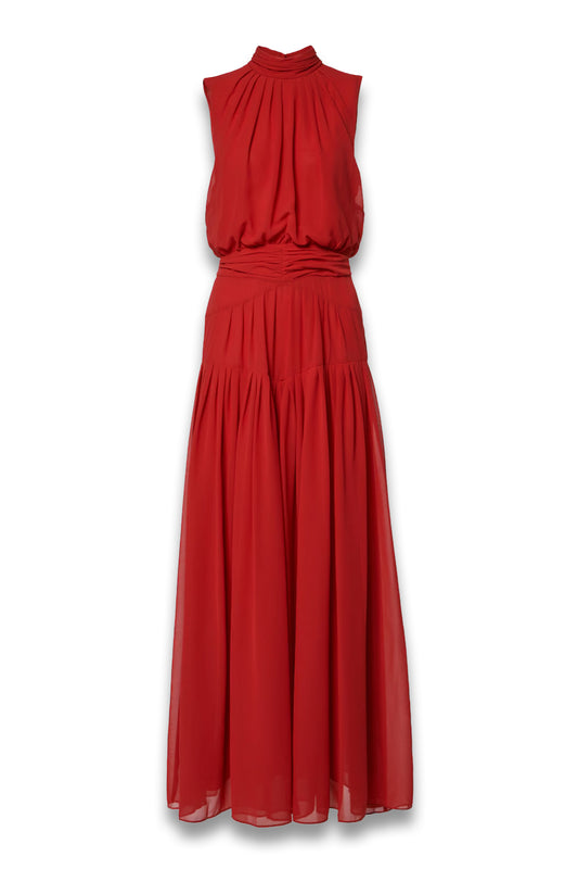 Menon Turtleneck Maxi Dress