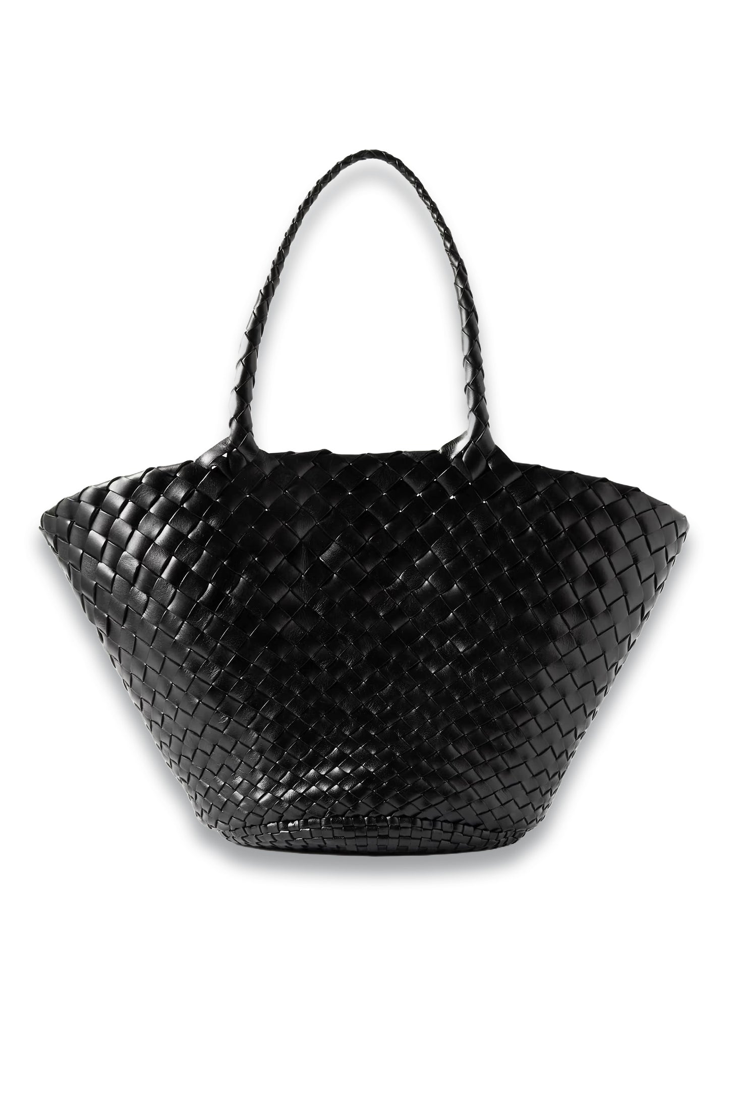 Egola woven leather tote