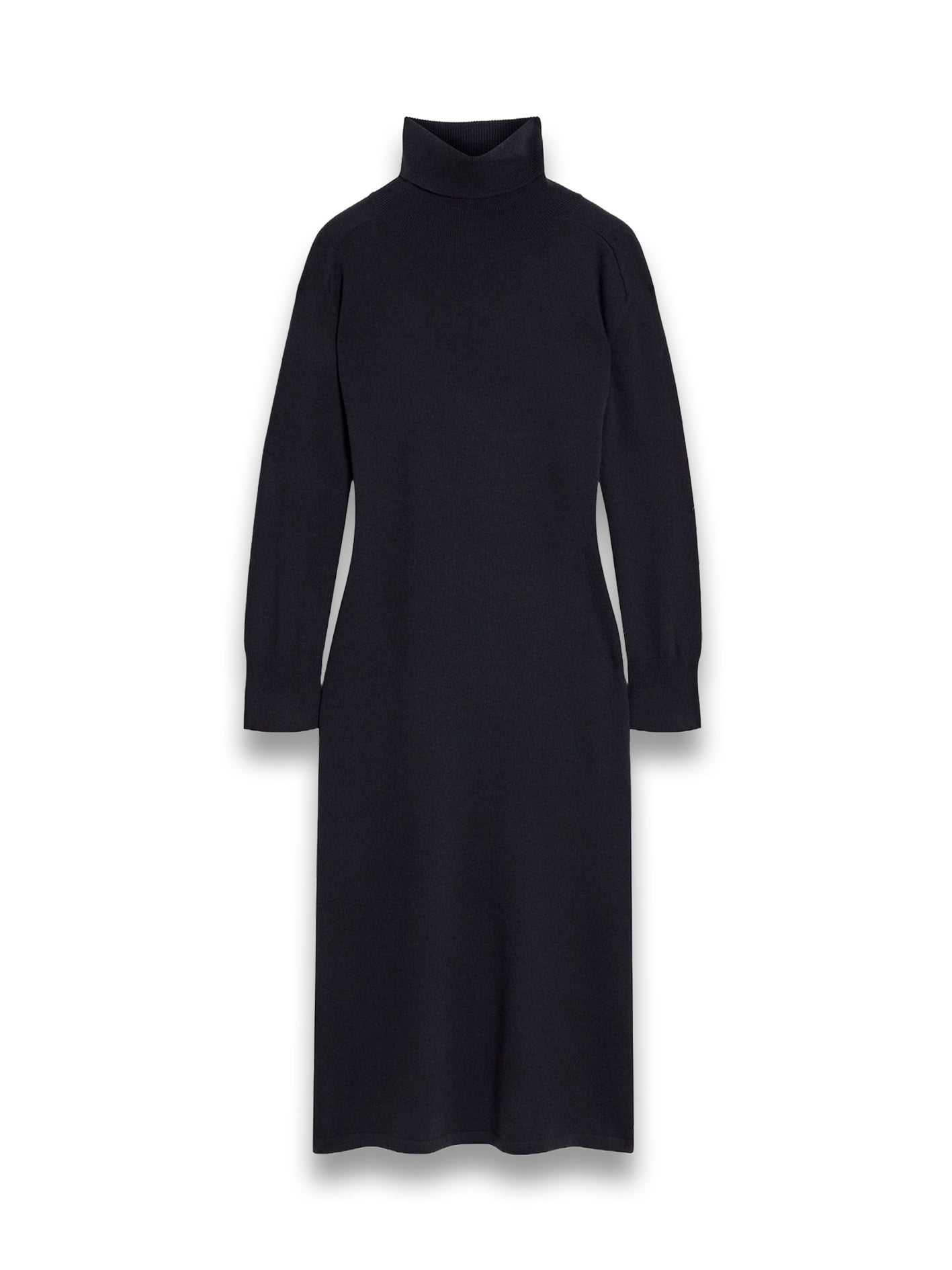 Lily Cashmere Turtleneck Midi Dress