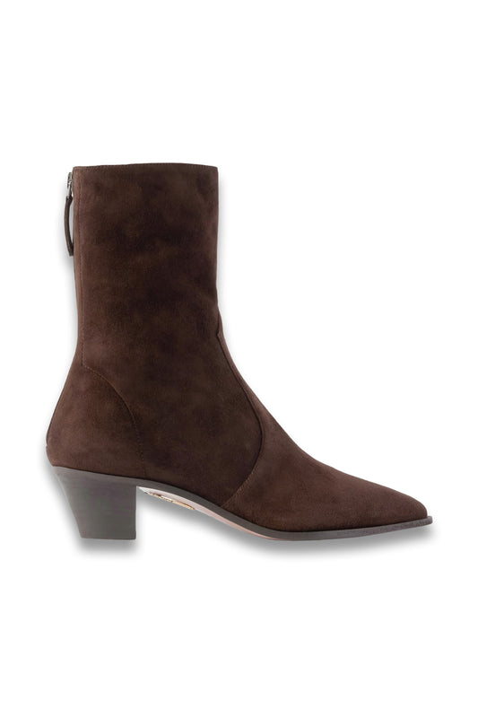 Brunswick suede ankle boots
