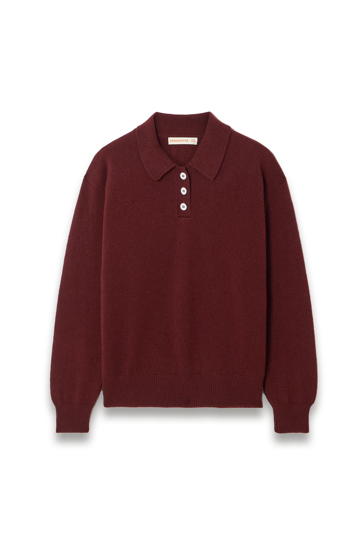 Edith Wool Polo Sweater