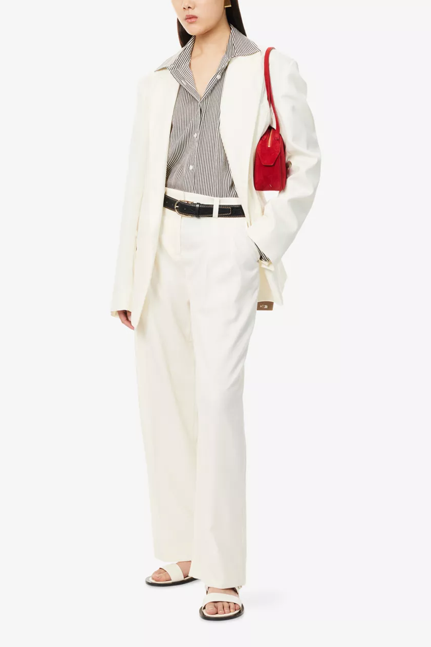 Daytona Pleated Wool Trousers