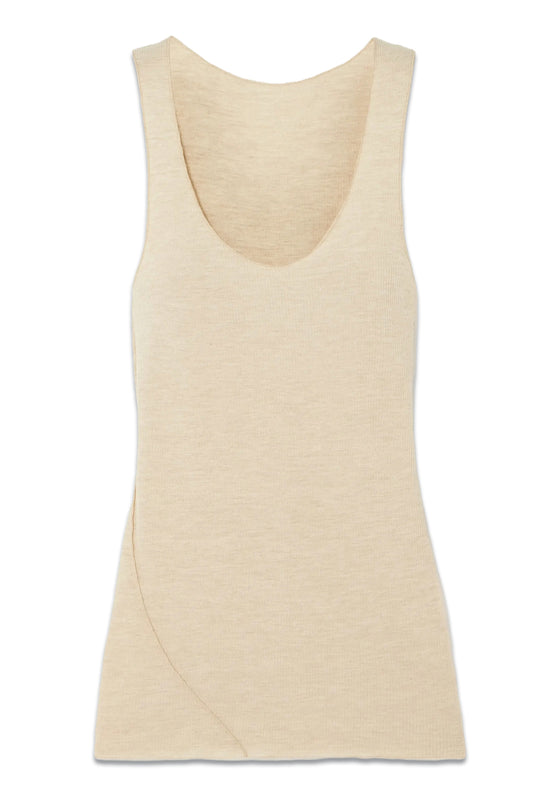 Recycled Ribbed-knit Tank