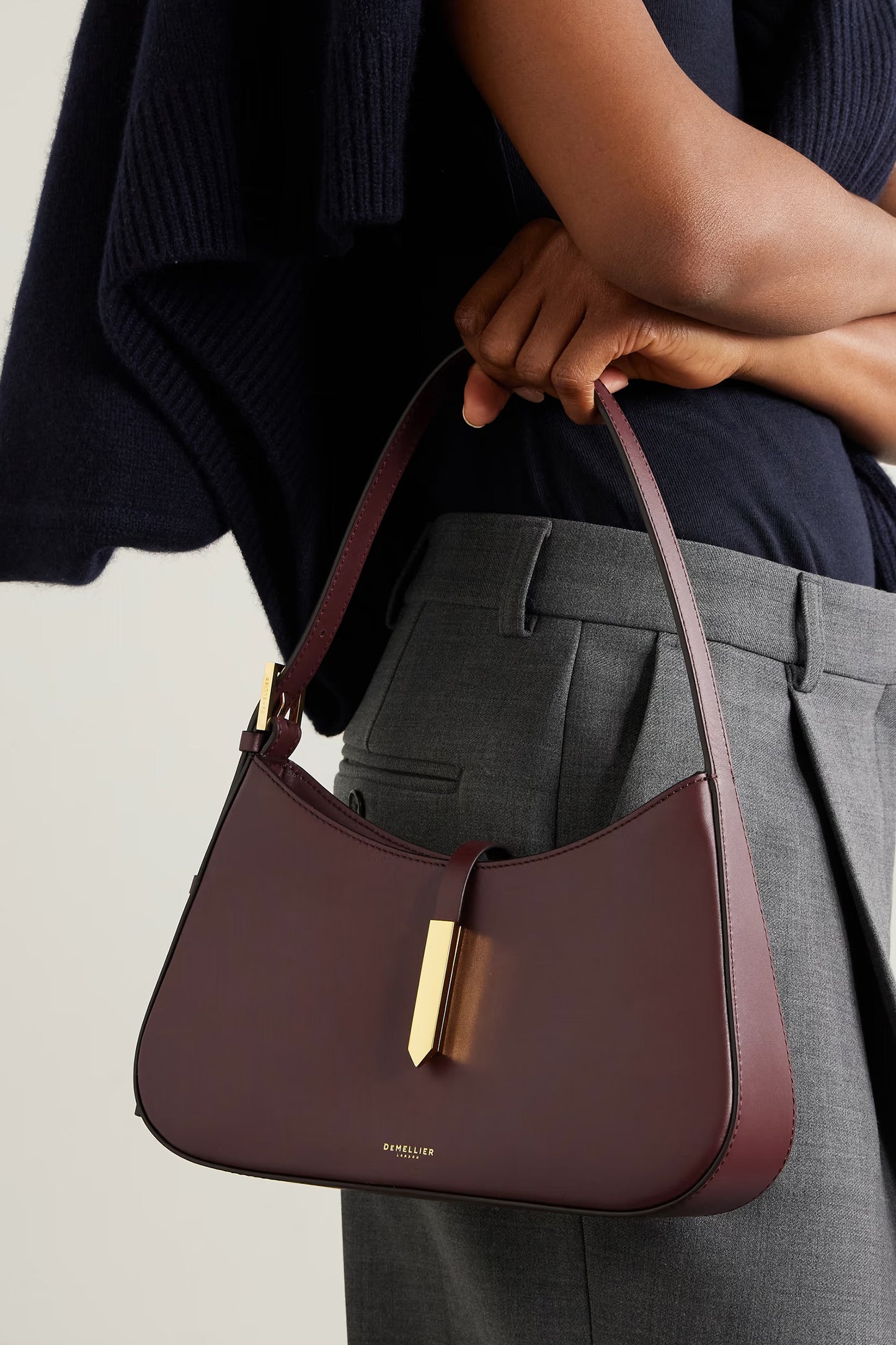 Tokyo leather shoulder bag