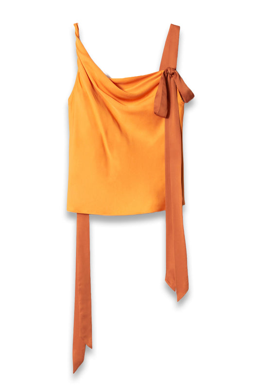 Ribbon Camisole Top Orange