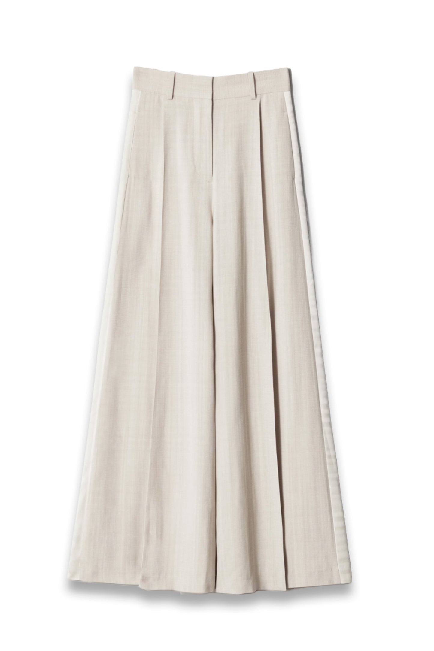 Wide Press-Crease Trousers