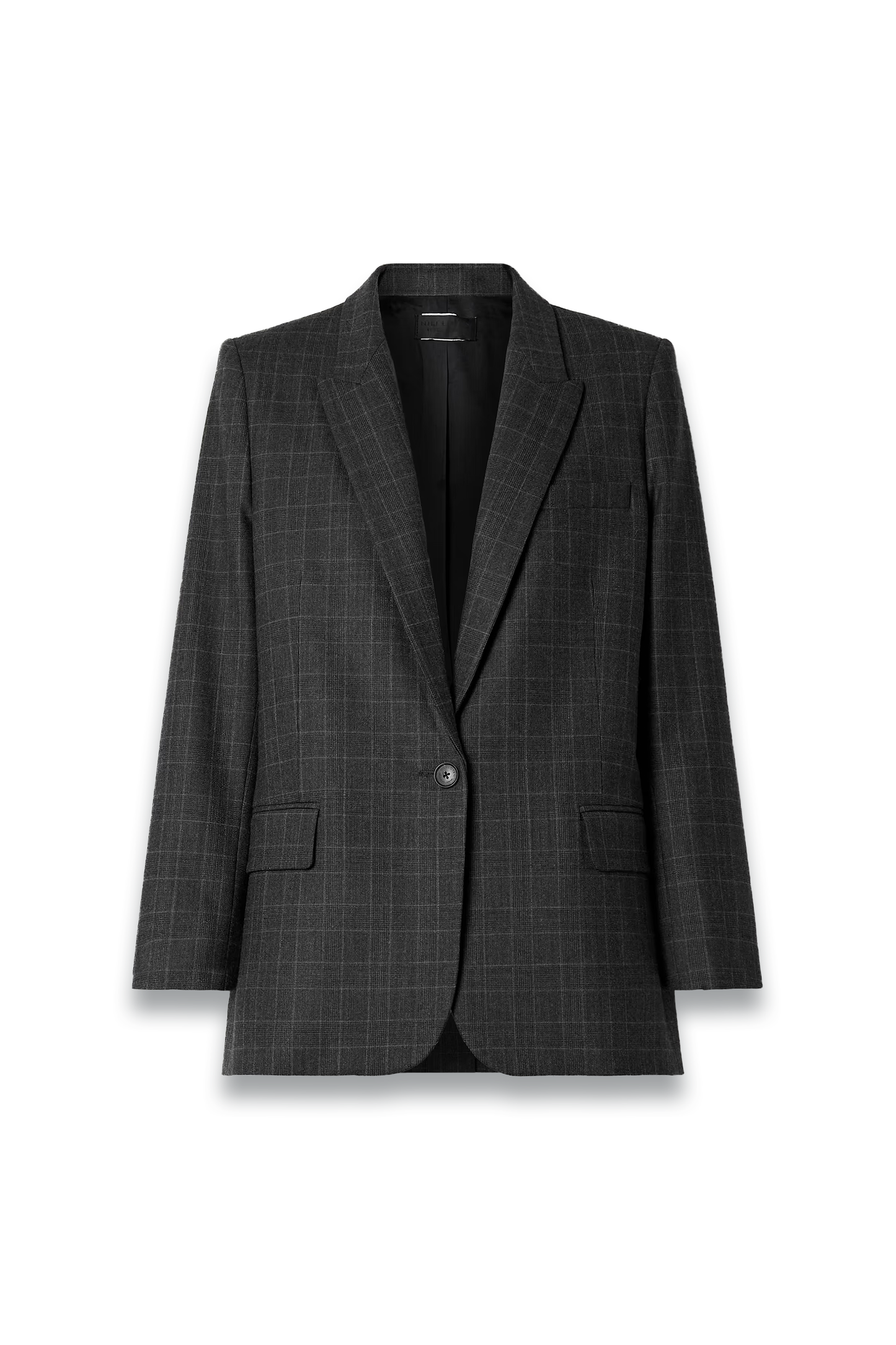 Diane Checked Wool-Blend Blazer
