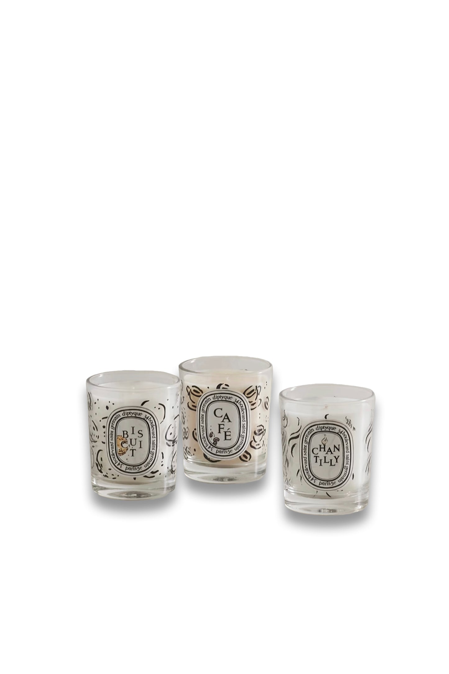 Set of Three Scented Candles, 3 x 70g