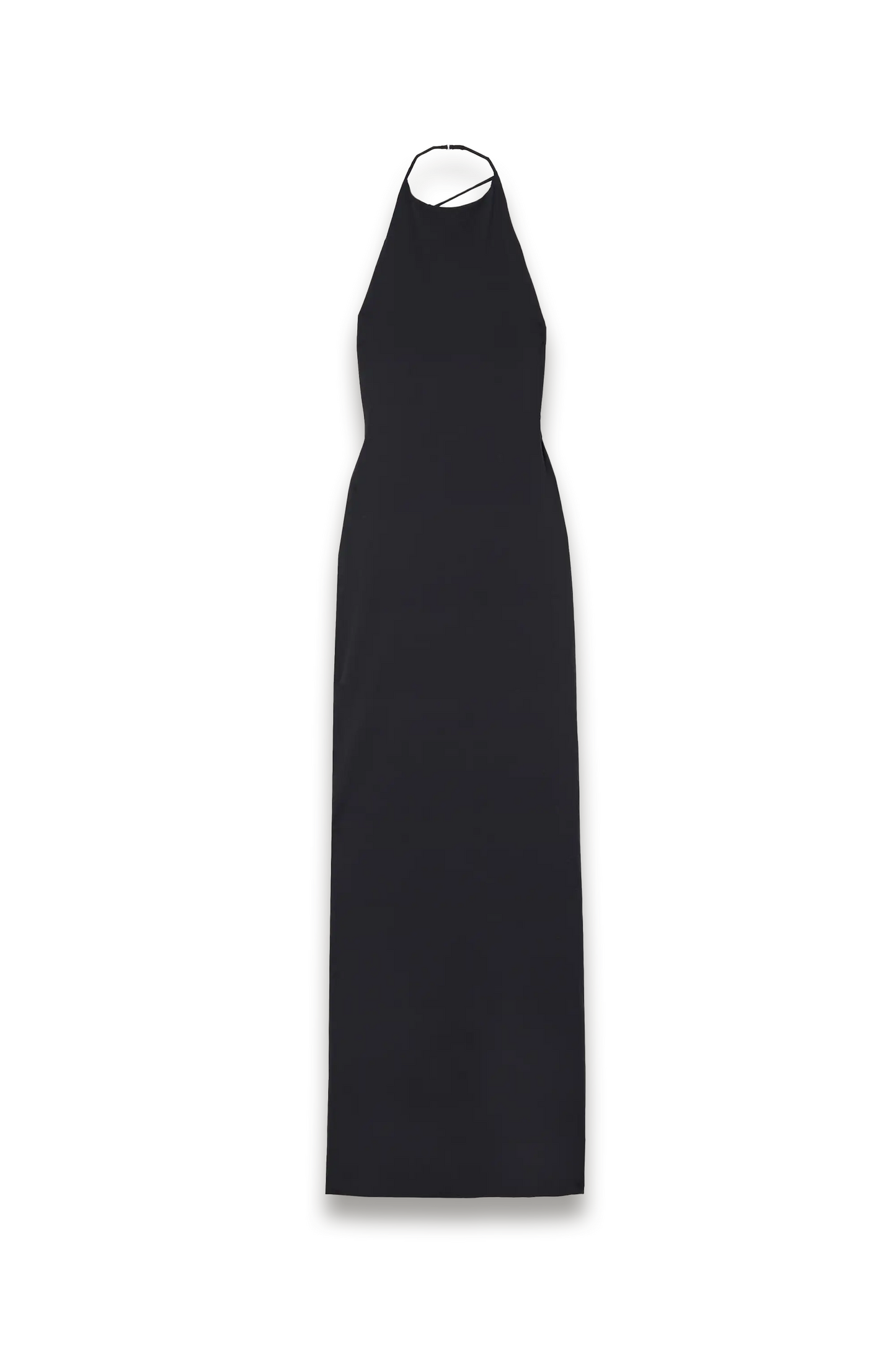 Coralia Open-back Stretch-jersey Maxi Halterneck Dress