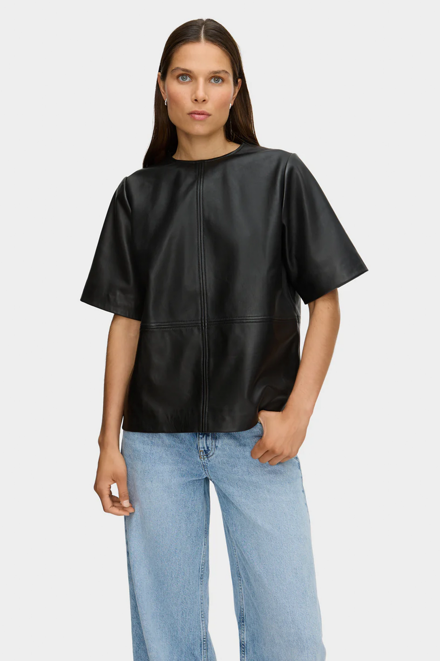 LB Frank Leather T-Shirt