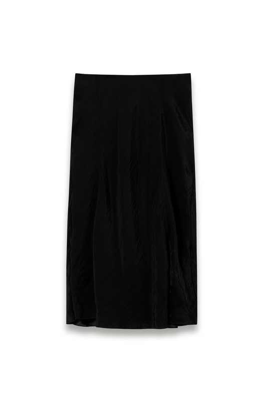 Bias Cut Midi Skirt