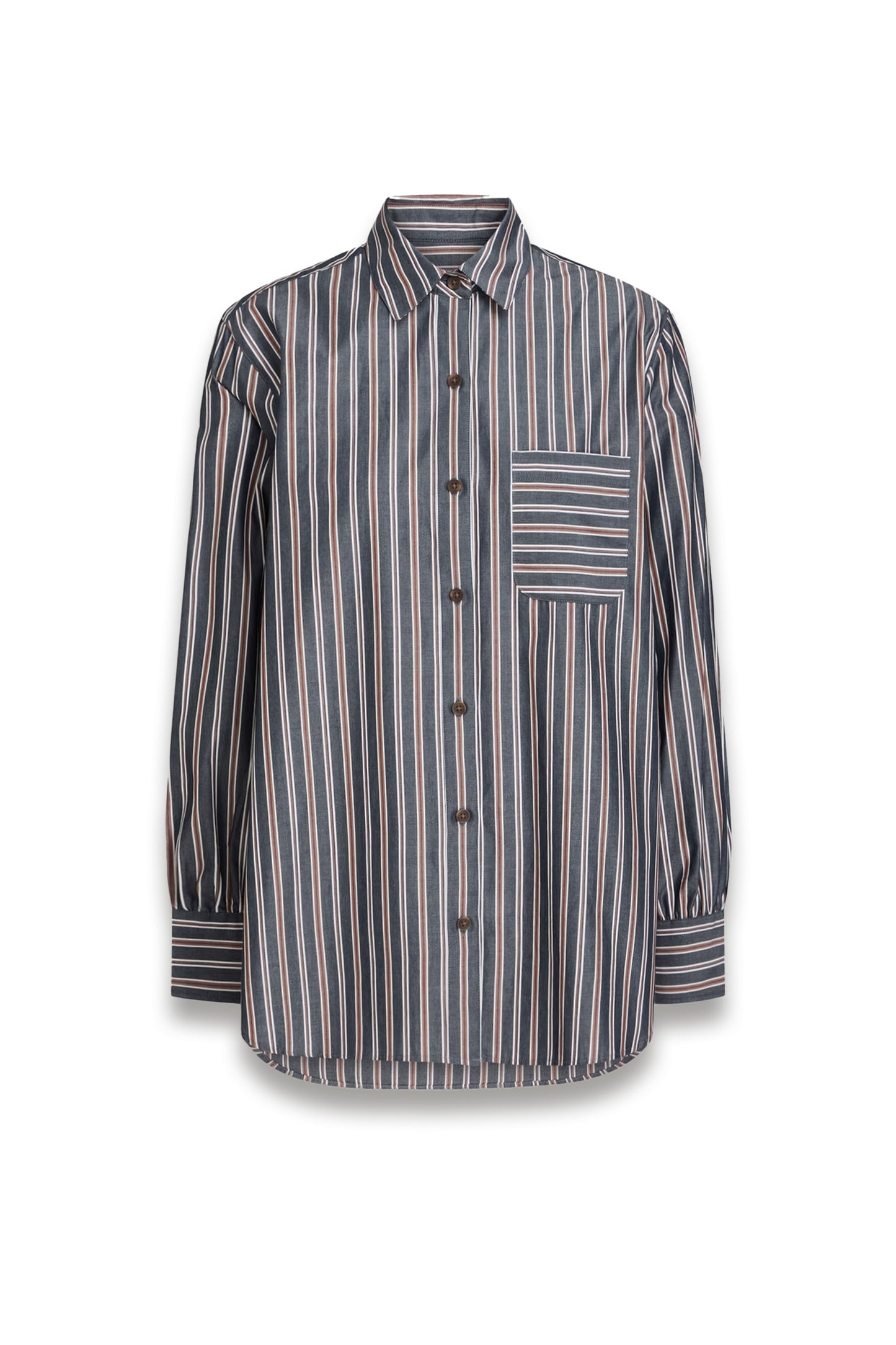 Max striped cotton shirt