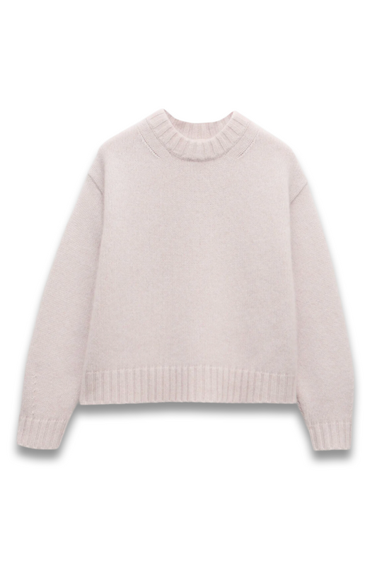 Cora Relaxed Chunky Cashmere Crew Jumper
