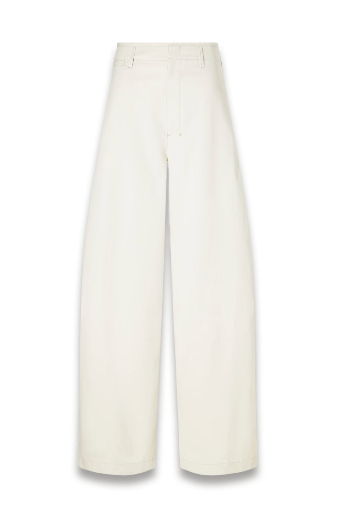 Cotton Chino Wide-leg Pants