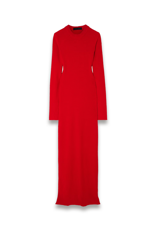 Lara Convertible Cutout Bouclé Maxi Dress