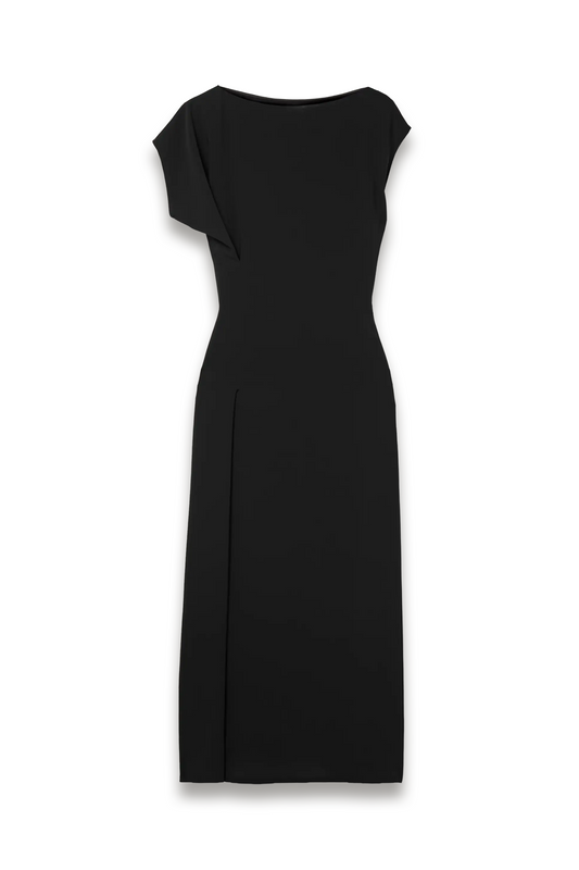 Blathine Crepe Midi Dress