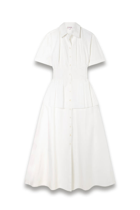 Boogie Woogie Bugle Boy Cotton-poplin Maxi Shirt Dress